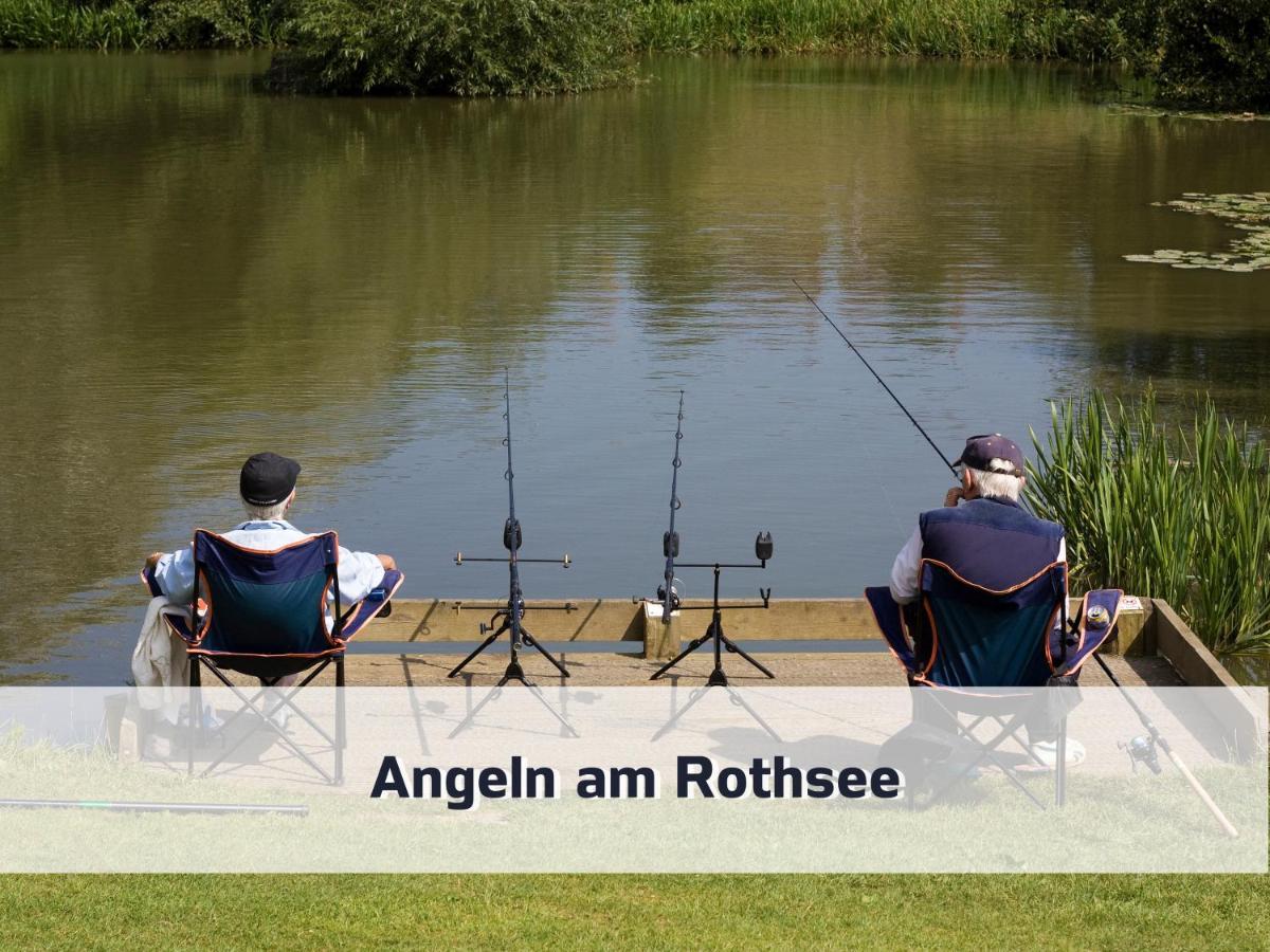 Ferienhaus Rothsee-Oase Ideale Ausgangslage Mit Tollem Ausblick, Sauna Und Privatem Garten Roth  Ngoại thất bức ảnh