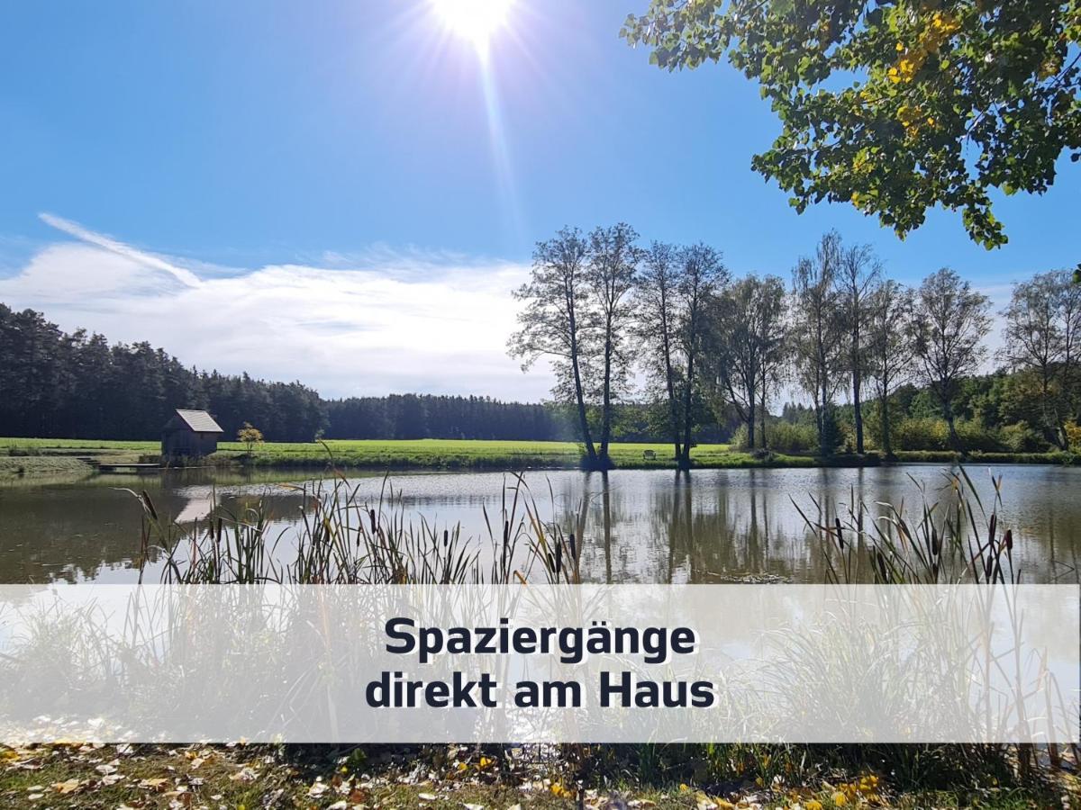 Ferienhaus Rothsee-Oase Ideale Ausgangslage Mit Tollem Ausblick, Sauna Und Privatem Garten Roth  Ngoại thất bức ảnh