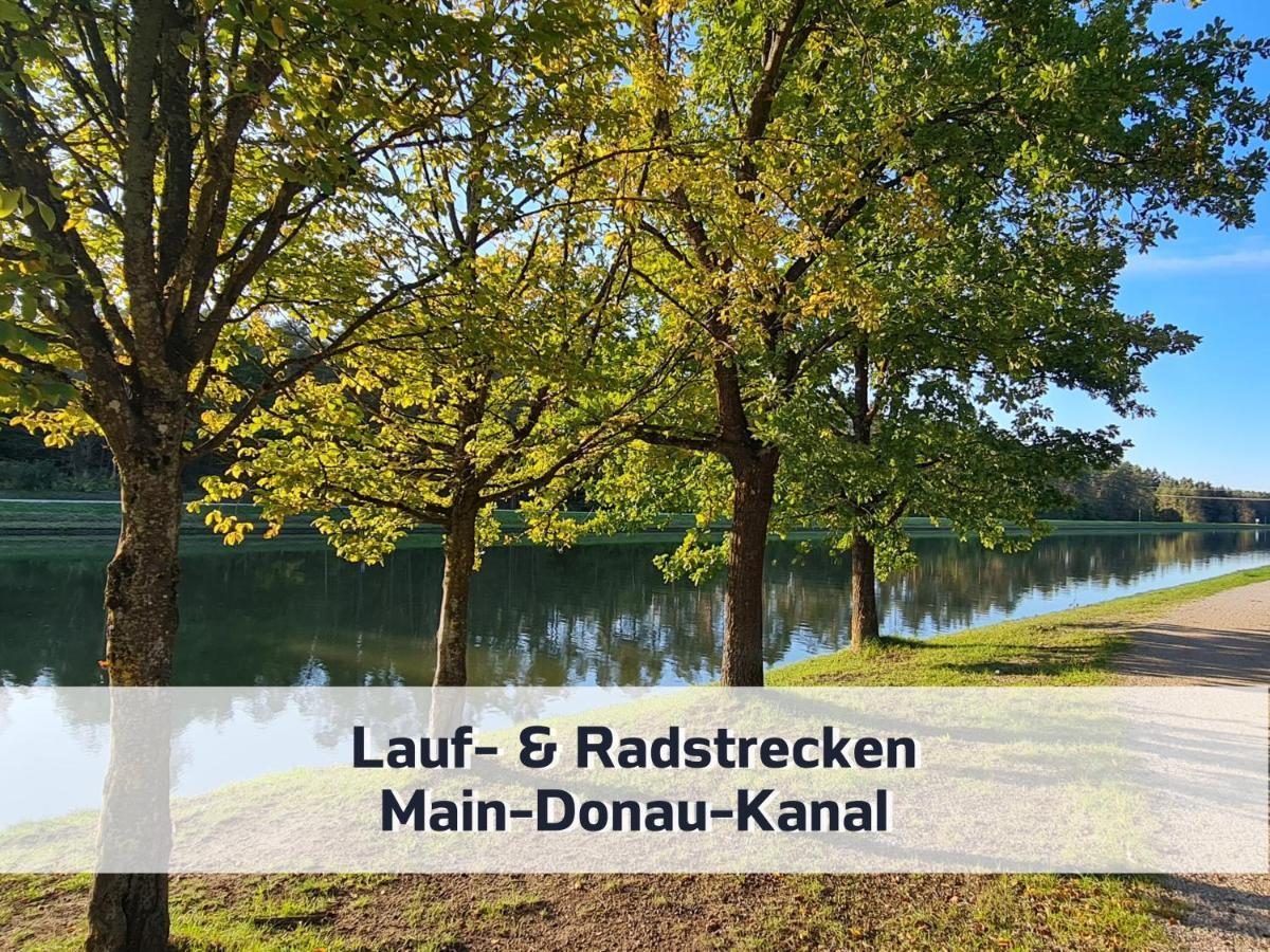 Ferienhaus Rothsee-Oase Ideale Ausgangslage Mit Tollem Ausblick, Sauna Und Privatem Garten Roth  Ngoại thất bức ảnh