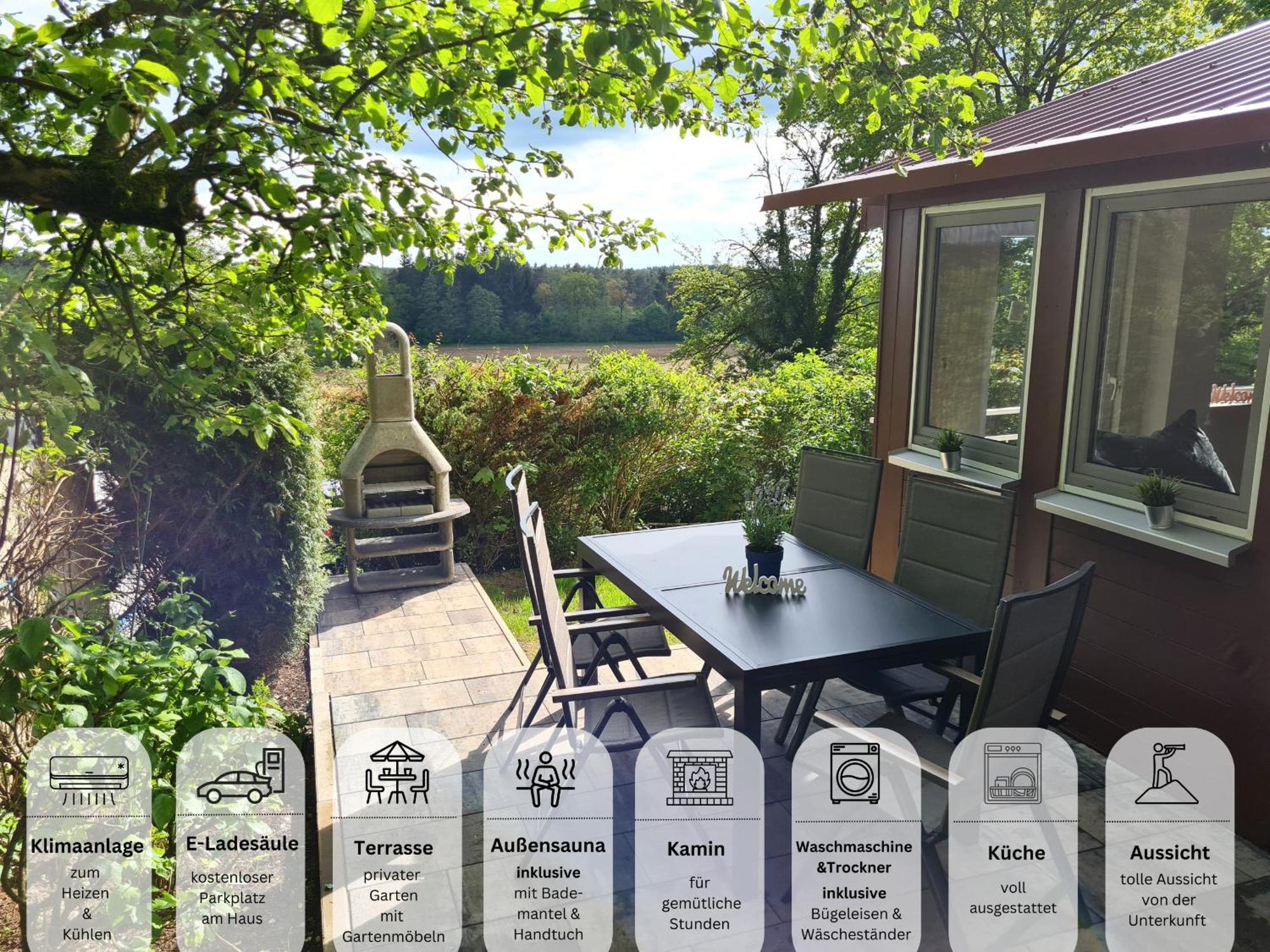 Ferienhaus Rothsee-Oase Ideale Ausgangslage Mit Tollem Ausblick, Sauna Und Privatem Garten Roth  Ngoại thất bức ảnh
